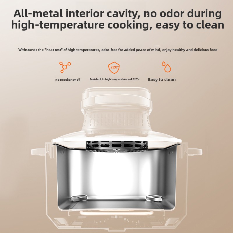 6.5L Smart Air Fryer Oven Home - Smart Home Oven review and price