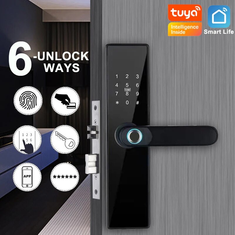 Tuya Wifi Smart Lock Fingerpri - Smart Home Ezviz review and price