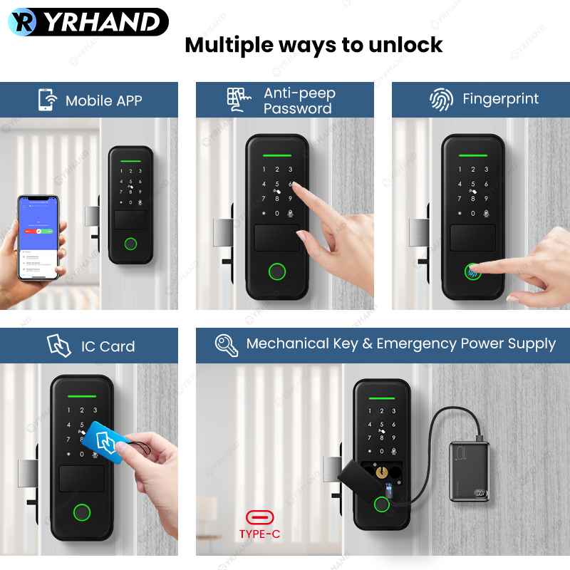 Tuya Smart Lock Cerradura Inte - Smart Home Ezviz review and price