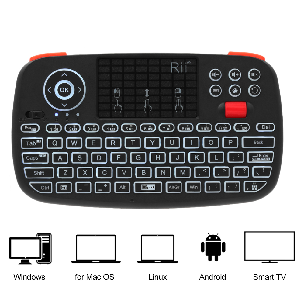 Rii i4 Mini BT Wireless Keyboa - Smart Home Tv review and price