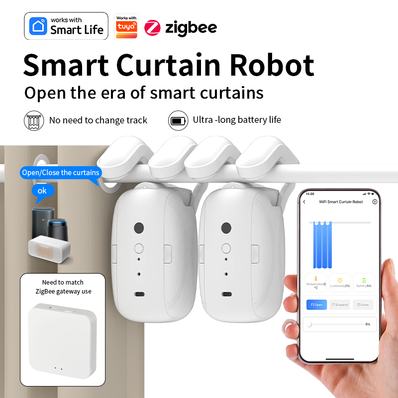 Zigbee Smart Curtain Driver Ro - Smart Home Zigbee review and price
