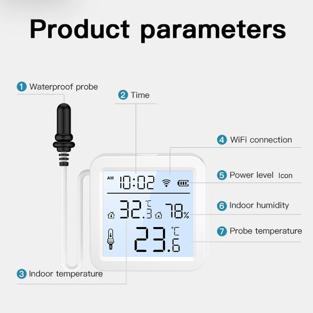WiFi Humidity Temperature Sens - Smart Home Solution review and price