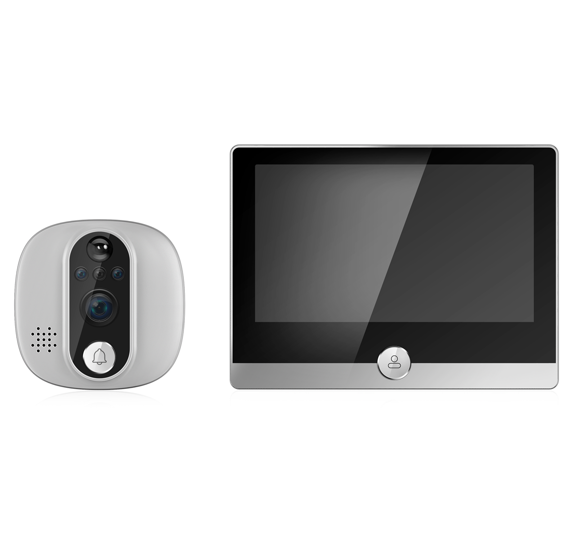 4.3 Inch IPS Screen 2MP 1080P  - Wifi Doorbell Camera review and price