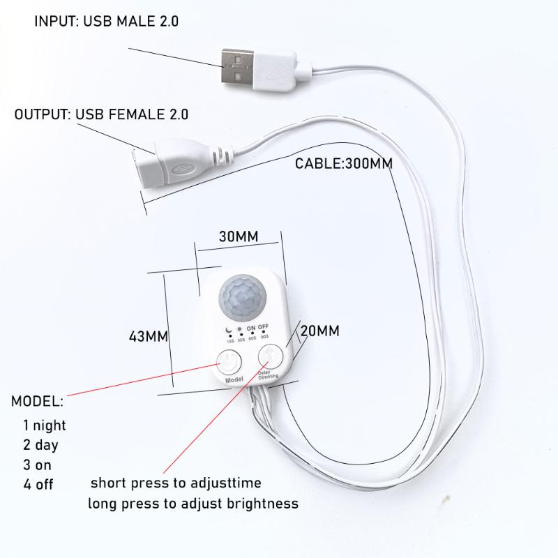 1Pcs DC 5V-24V USB PIR Human M - Pir Motion Sensor review and price