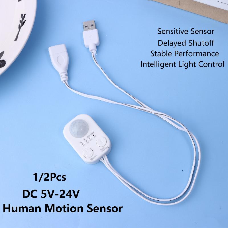 1Pcs DC 5V-24V USB PIR Human M - Pir Motion Sensor review and price