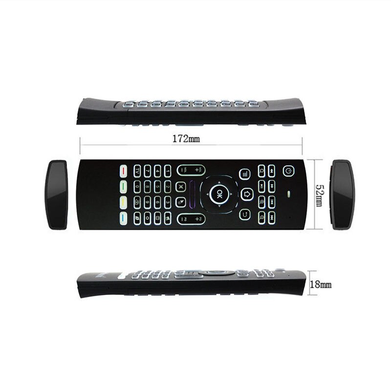 MX3 Backlit Air Mouse Remote C - Smart Home Keyboard review and price
