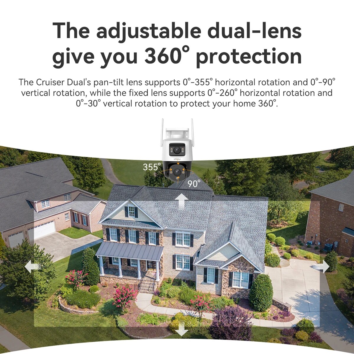 IMOU Dual Lens Outdoor Camera  - Smart Home Ezviz review and price