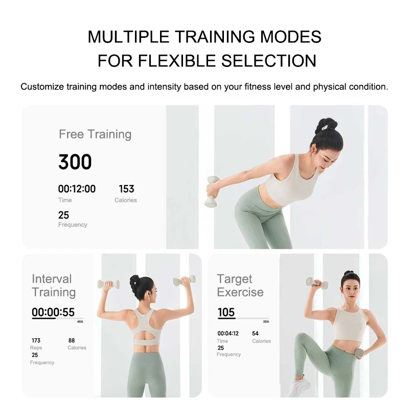 New MIJIA Smart Dumbbells Men  - Smart Home Xiaomi App review and price